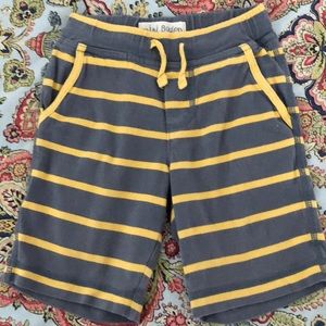 Mini Boden Boys Grey/Yellow Baggies 1 1/2-2 years